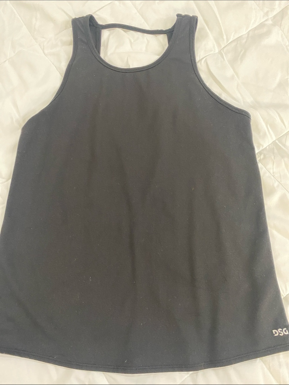 DSG Black Athletic Tank Top - Small